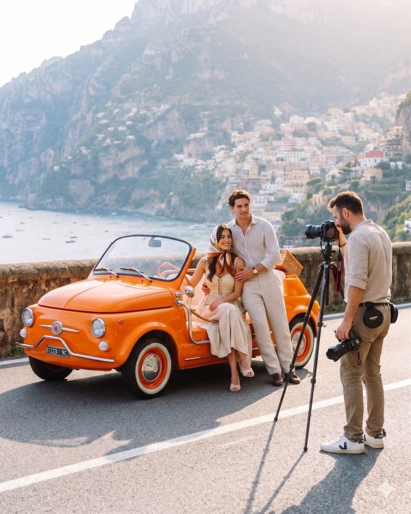 Tour Fotografico in Costiera con Fiat 500