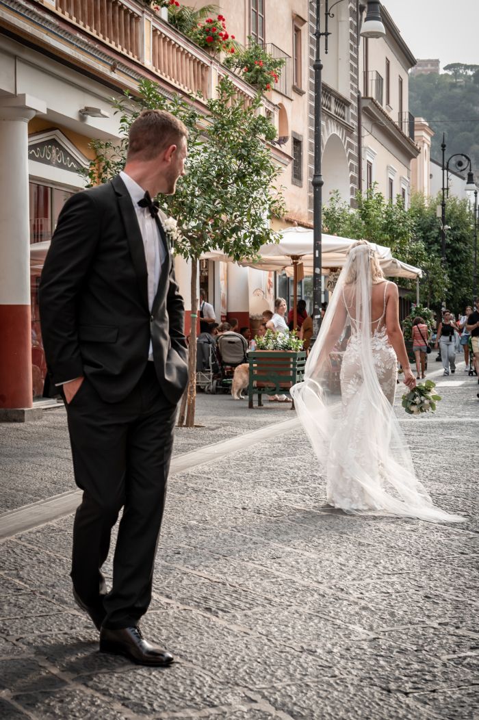 Sposi in strada